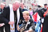 2011 Lourdes Pilgrimage - Archbishop Dolan with Malades (78/267)